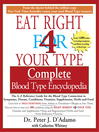 Cover image for Eat Right for Your Type Complete Blood Type Encyclopedia